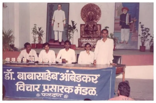 Journalists and guests at a recognition programme organised by the Mandal